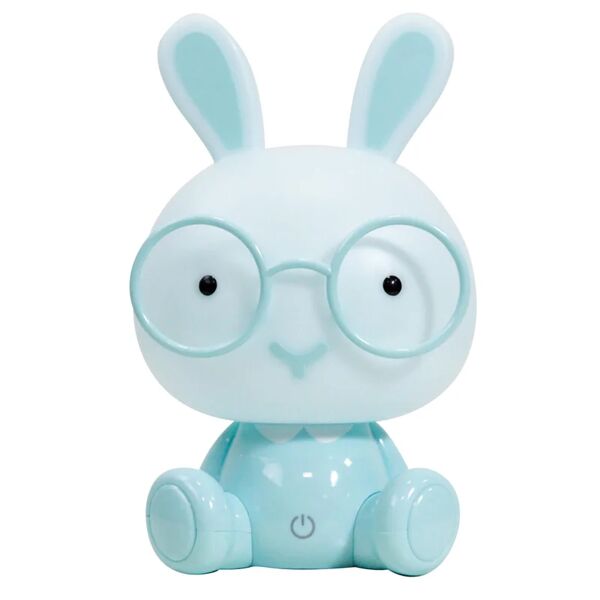 leroy merlin lampada da comodino led bunny blu naturale dimmerabile