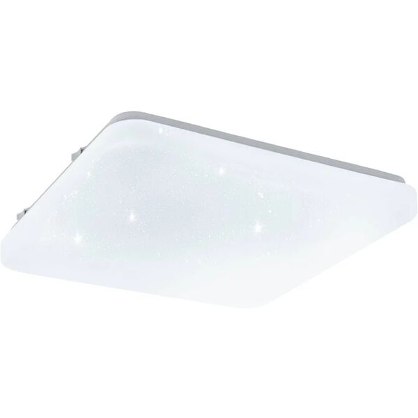 eglo plafoniera led frania-s, bianco 28x cm, luce naturale