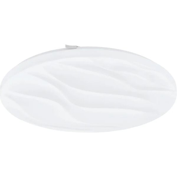 eglo plafoniera led benariba, bianco Ø 44 cm, luce naturale