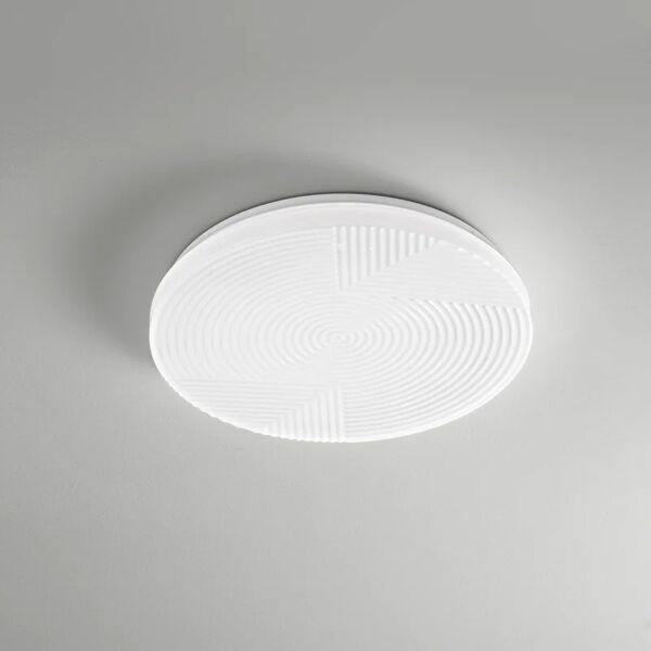 leroy merlin plafoniera led stream, bianco Ø 48 cm