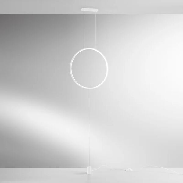 luce ambiente design lampada da terra portal bianco h140cm