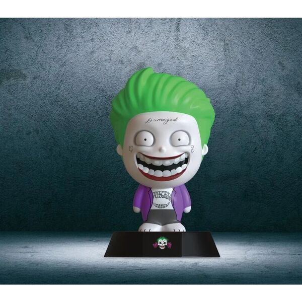 leroy merlin lampada da tavolo led dc comics modern joker 3d multicolore