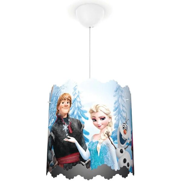 philips 415296  disney frozen pendant lamp 23 w blue 717510116