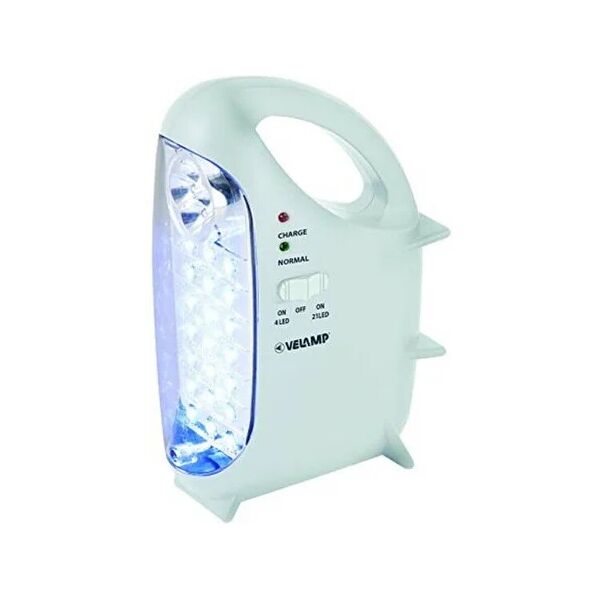 no brand lampada ricaricabile lanterna emergenza portatile a led ir170/evo 230v velamp