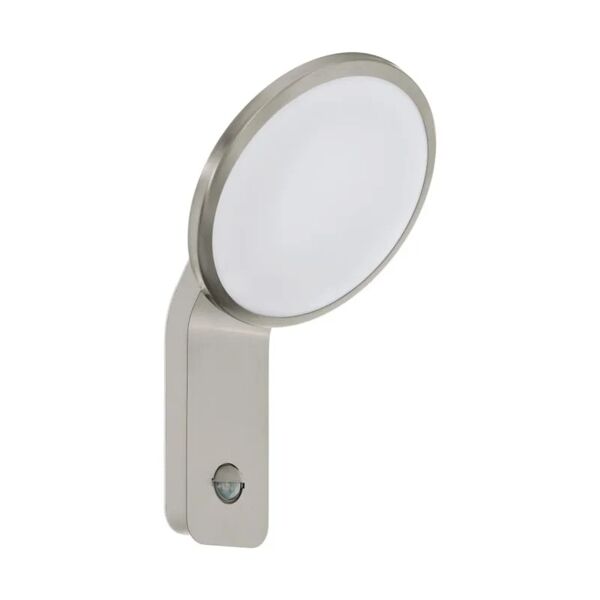 eglo 425224  outdoor led sensor wall light cicerone 11w stainless steel
