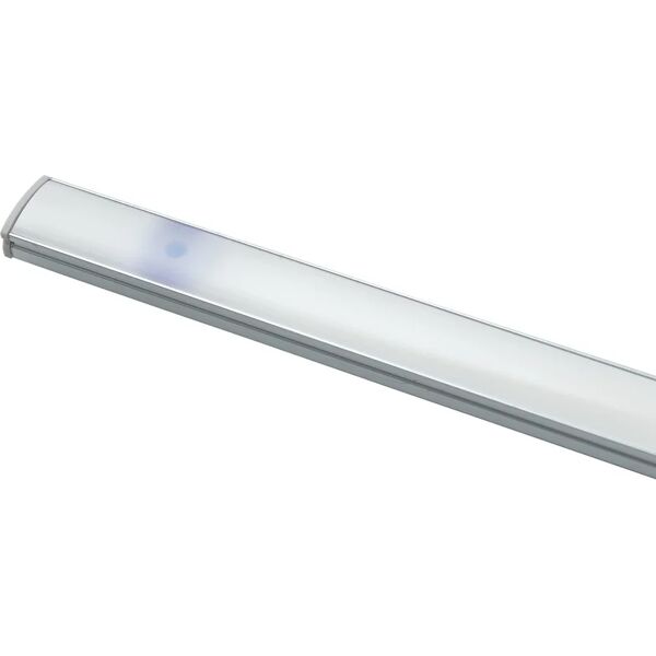 intec sottopensile led unix argento con interruttore touch luce naturale 30 cm.