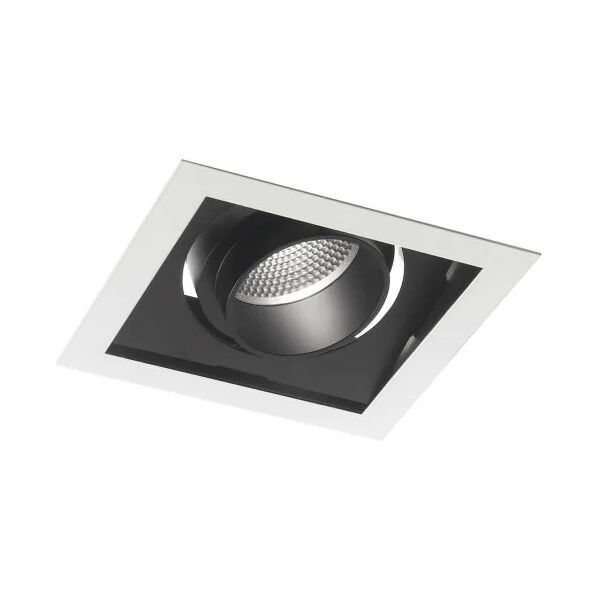 fan europe incasso led apollo antiriflesso nero con luce orientabile 30w luce naturale