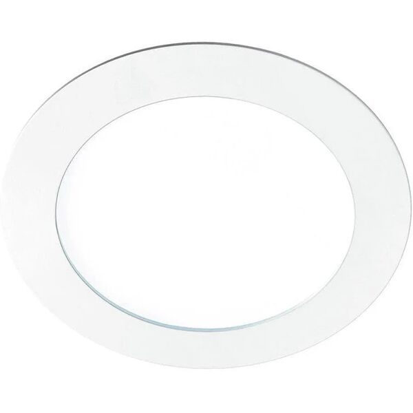 fan europe incasso led slim bianco ultrasottile 24w 2040 lumen 4000k (luce naturale) 24x1,8 cm.