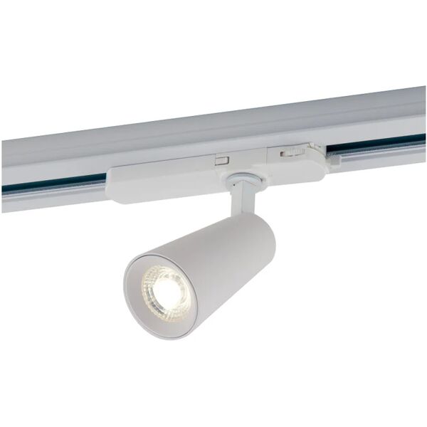 intec faro led kone bianco con adattatore trifase 13w 1300 lumen 4000k (luce naturale)