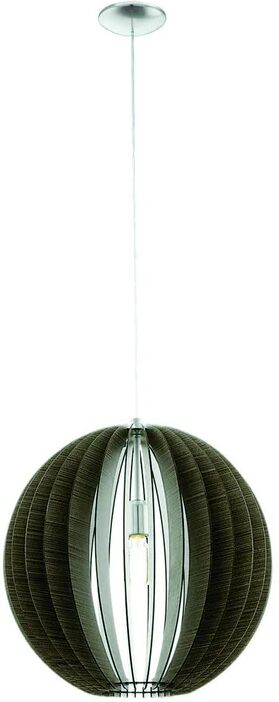 eglo lampadario boho cossano marrone , d. 50 cm,