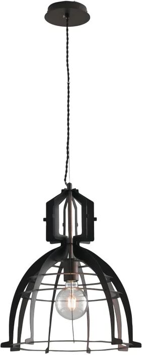 luce ambiente design lampadario industriale urban bronzo in ferro, d. 40 cm, l. 120 cm,