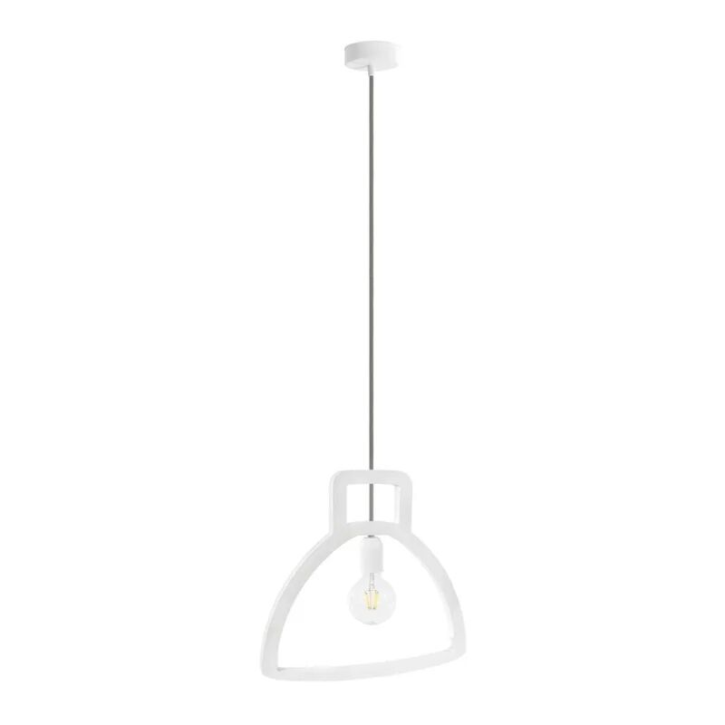merlotti lampadario pop campana bianco , d. 40 cm,