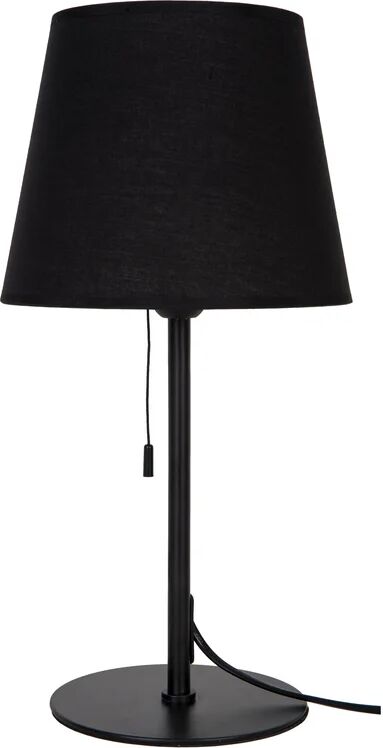 inspire lampada da tavolo design junon nero, in acciaio,