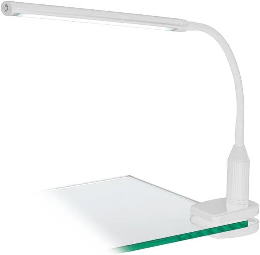 eglo lampada da scrivania led laroa bianco