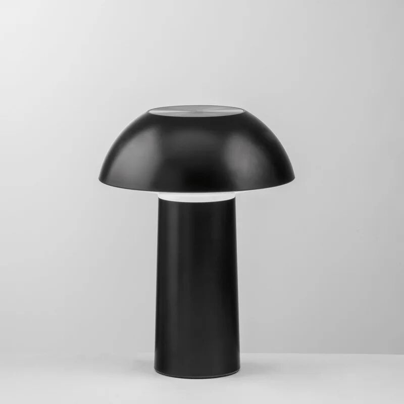 luce ambiente design lampada da tavolo led mikes nero bianco