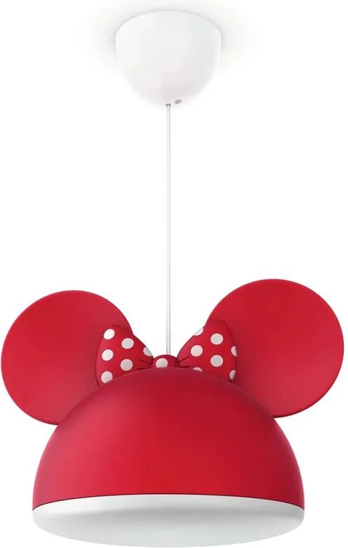 philips lampadario di minnie della disney 15 w rosso 717583116