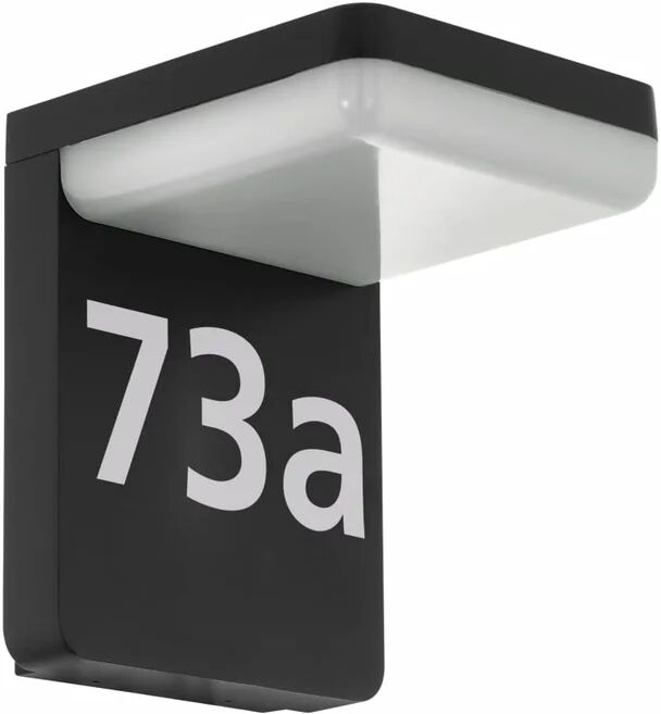 eglo 425217  outdoor led wall light amarosi 10w black