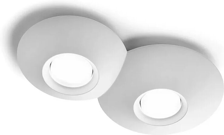 leroy merlin plafoniera sf-lepreum t268 gx53 led sforzin illuminazione gesso lampada soffitto interno