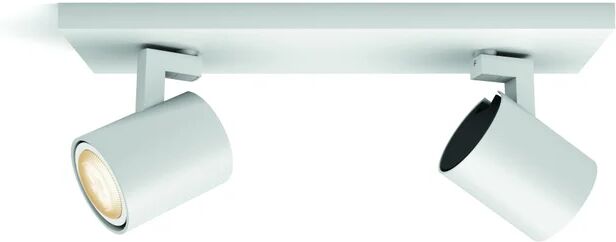 Philips Faretto decorativo con fonte luminosa Runner bianco, 2x5W