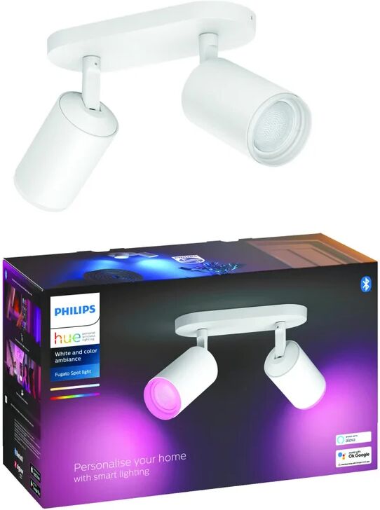 Philips Faretto decorativo con fonte luminosa Fugato multicolor, 10x5.7W