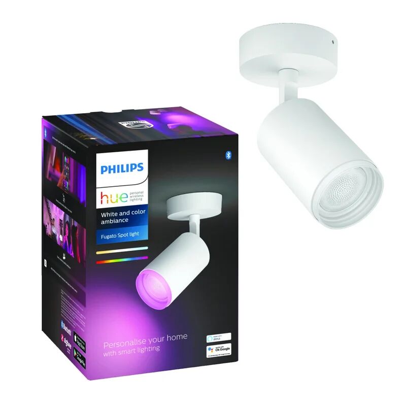 Philips Faretto decorativo con fonte luminosa Fugato multicolor, 10x5.7W