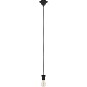 EGLO Lampadario Natura Caoliveri-e nero , D. 12 cm,