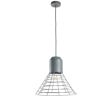 Leroy Merlin Lampadario Moderno Jerry grigio in ferro, D. 45 cm