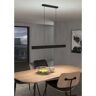 EGLO Plafoniera LED Andreas-Z, nero 117x cm, luce calda dimmerabile