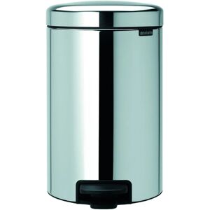 Brabantia Pattumiera New Icon  a pedale grigio inox 20 L