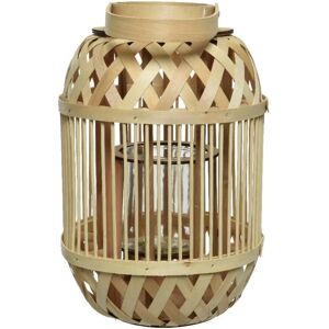 Leroy Merlin Lanterna Rattan 34X49 cm in rattan  legno H