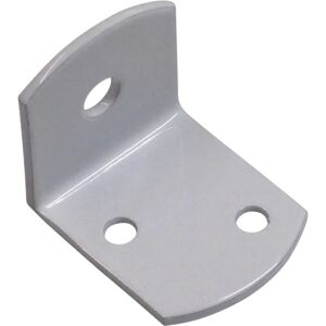 Leroy Merlin Supporto per fissare Piegata in acciaio da fissare bianco L 3x H 3 cm