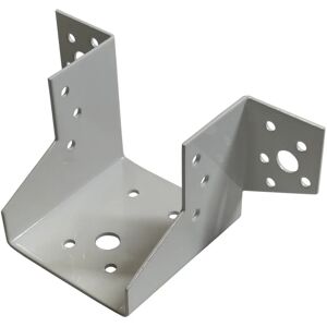 Leroy Merlin Supporto per palo Travi in acciaio da fissare bianco L 15x H 7 cm