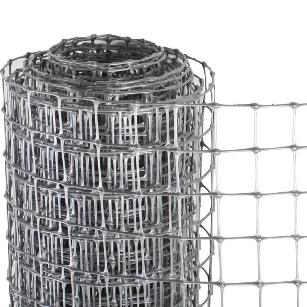 leroy merlin rete in plastica millennium argento h 1.5 x l 10 m
