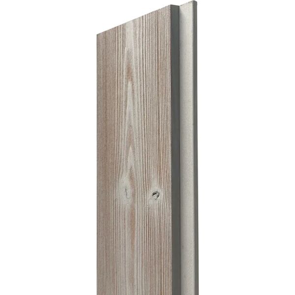 leroy merlin perlina singola per composizione thermowood onek bianco in legno h 13.5  x l 14.4 cm