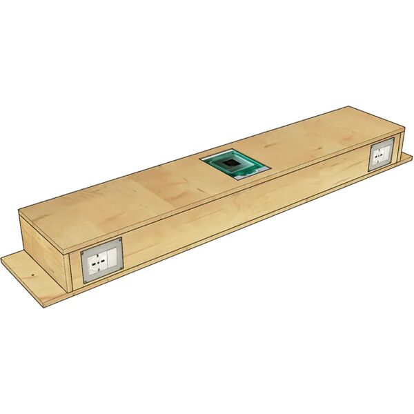 leroy merlin impianto elettrico per casetta in legno / chiosco l 22.6 h x 12.6 p x 126 cm