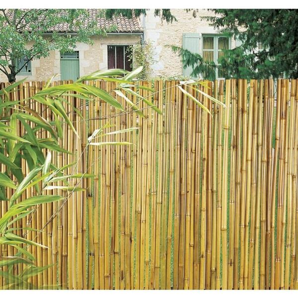 nortene cañizo bambu natural barnizado bambooflex  1 x 3 m