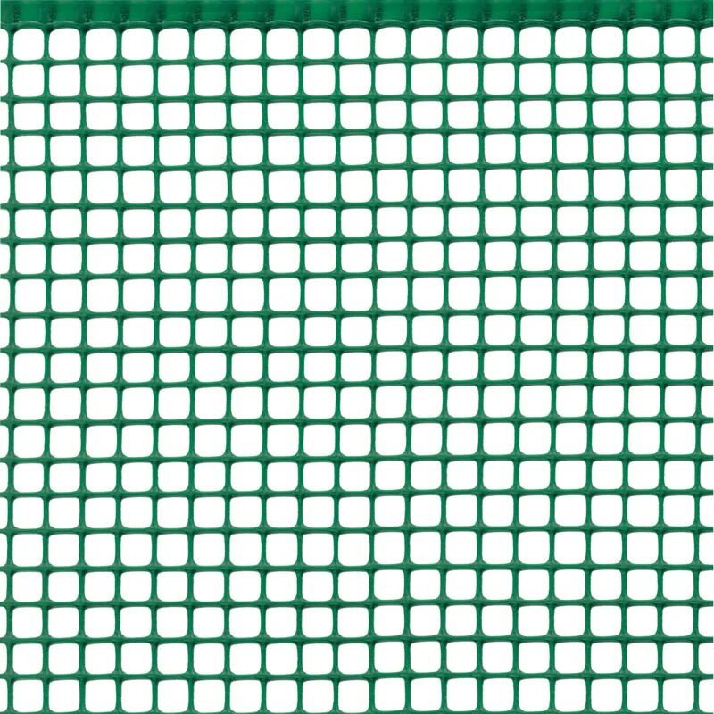 tenax rete in plastica quadra 10 verde h 1 x l 5 m