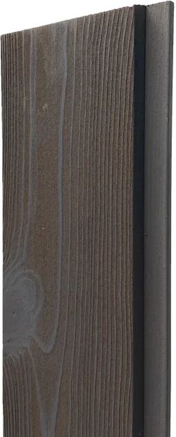 leroy merlin perlina singola per composizione thermowood onek grigio antracite grigio scuro in legno h 13.5  x l 14.4 cm