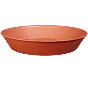 Leroy Merlin Sottovaso in plastica color cotto H 3.5 x Ø 18