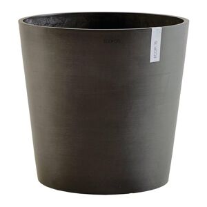 ECOPOTS Vaso per piante e fiori Amsterdam  in resina nero H 44.5 cm Ø 50 cm