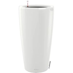 LECHUZA Vaso Rondo Premium  in polipropilene bianco H 75 x Ø 40 cm