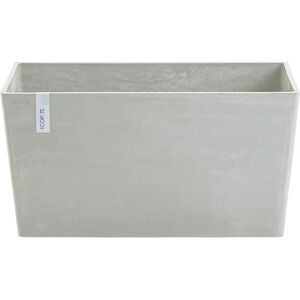 ECOPOTS Fioriera Paris  in polipropilene bianco H 40.5 cm L 80 x P 38 cm