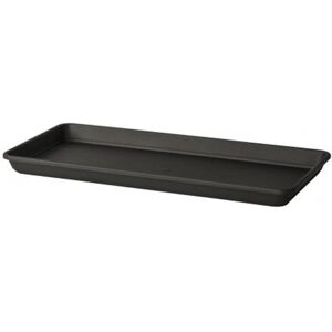 EURO3PLAST Sottovaso per vaso da fiori  Akea Greener in polipropilene L 90 x H 5.7 x P 36 cm