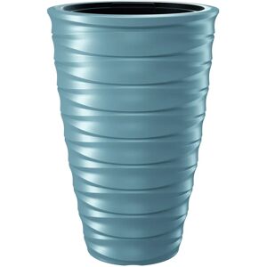 Prosperplast Vaso per piante e fiori Freze  in polietilene grigio H 42 cm Ø 38 cm