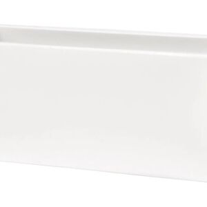 Leroy Merlin Fioriera Matelica in polietilene bianco H 40 cm L 100 x P 40 cm