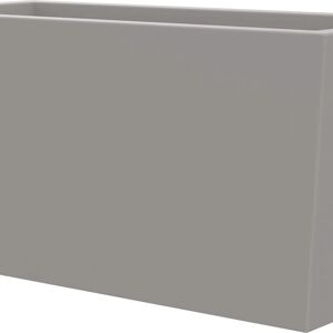 Leroy Merlin Fioriera Matelica in polietilene grigio H 61 cm L 100 x P 35 cm