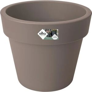 Elho Vaso per piante e fiori Green Basics Top Planter  in polipropilene marrone H 40 cm