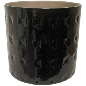 Leroy Merlin Vaso decorativo NERO in resina nero H 20 cm