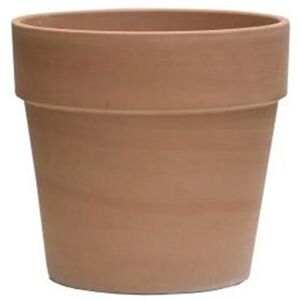 Leroy Merlin Vaso per piante e fiori CALIMA TERRACOTTA ANTICA CM 21 H 20 in terracotta terracotta H 20 cm L 21 x P 21 cm