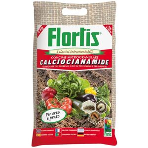 No brand CALCIOCIANAMIDE CONCIME SANIFICANTE TERRENO cura INSETTI giardino 4KG FLORTIS